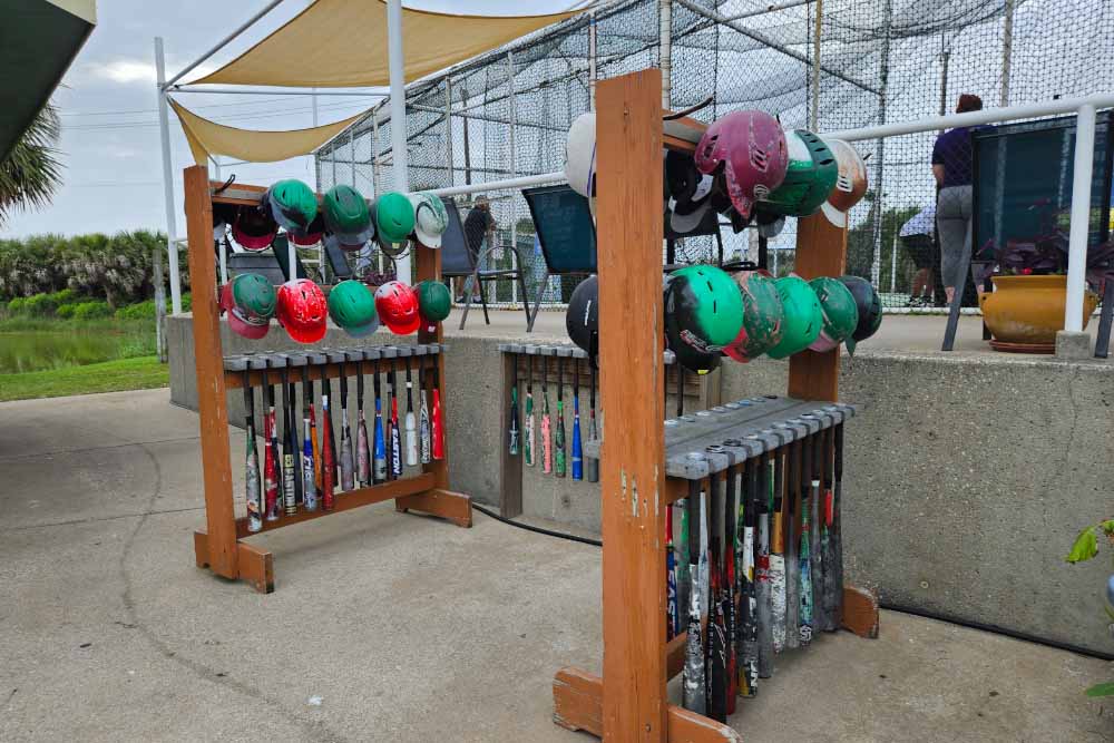The Batting Cages Step up and swing for the fences with 7 cages